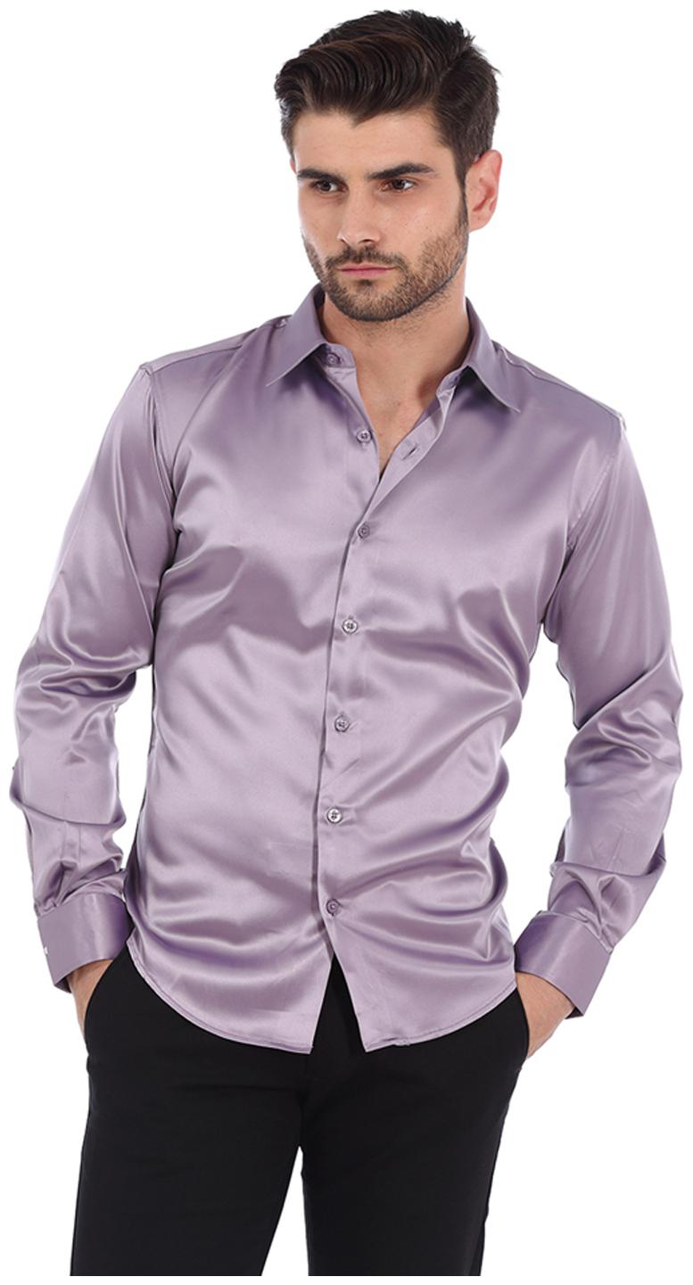

BASICS Men Slim fit Formal Shirt - Purple