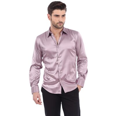 

BASICS Men Regular fit Formal Shirt - Purple