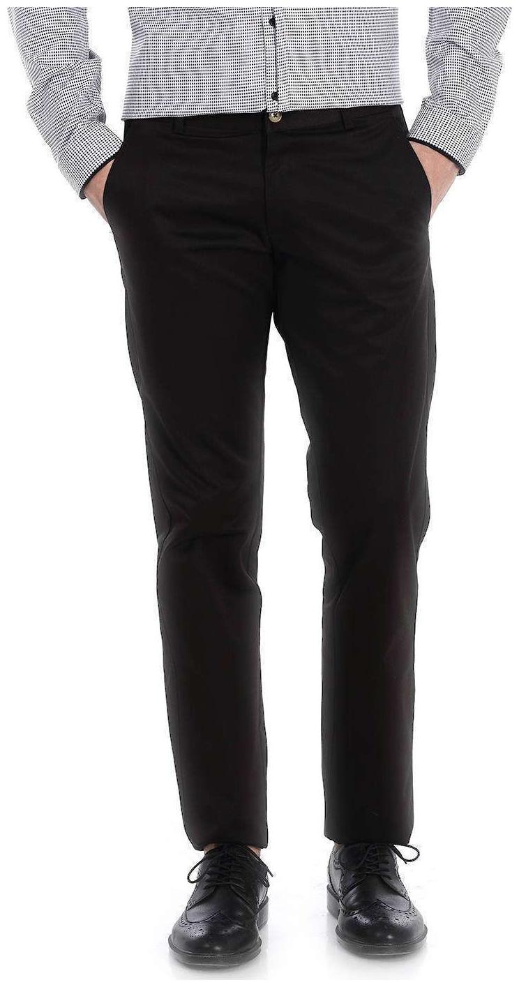 

BASICS Men Grey Solid Tapered fit Chinos