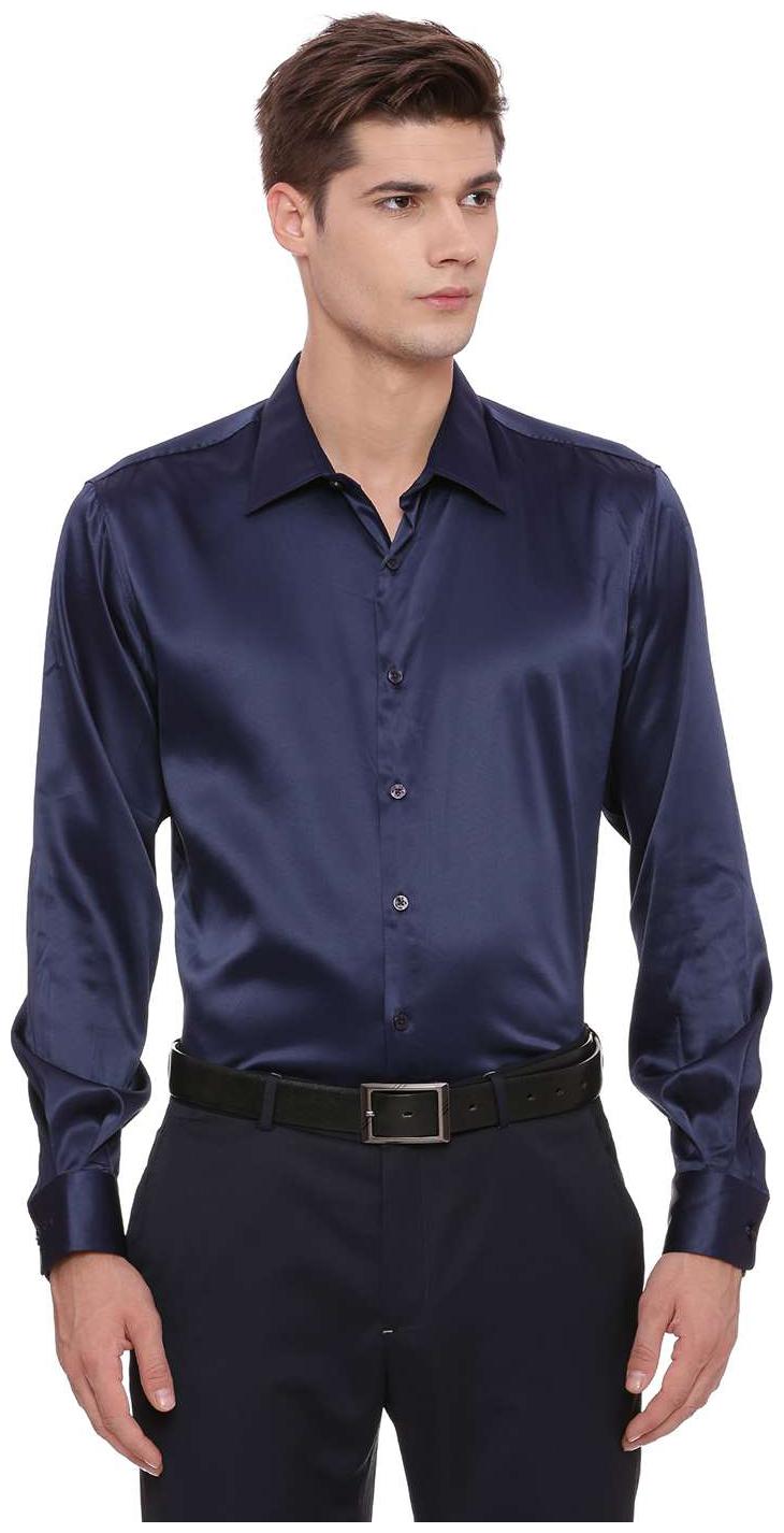 

BASICS Men Slim fit Formal Shirt - Blue