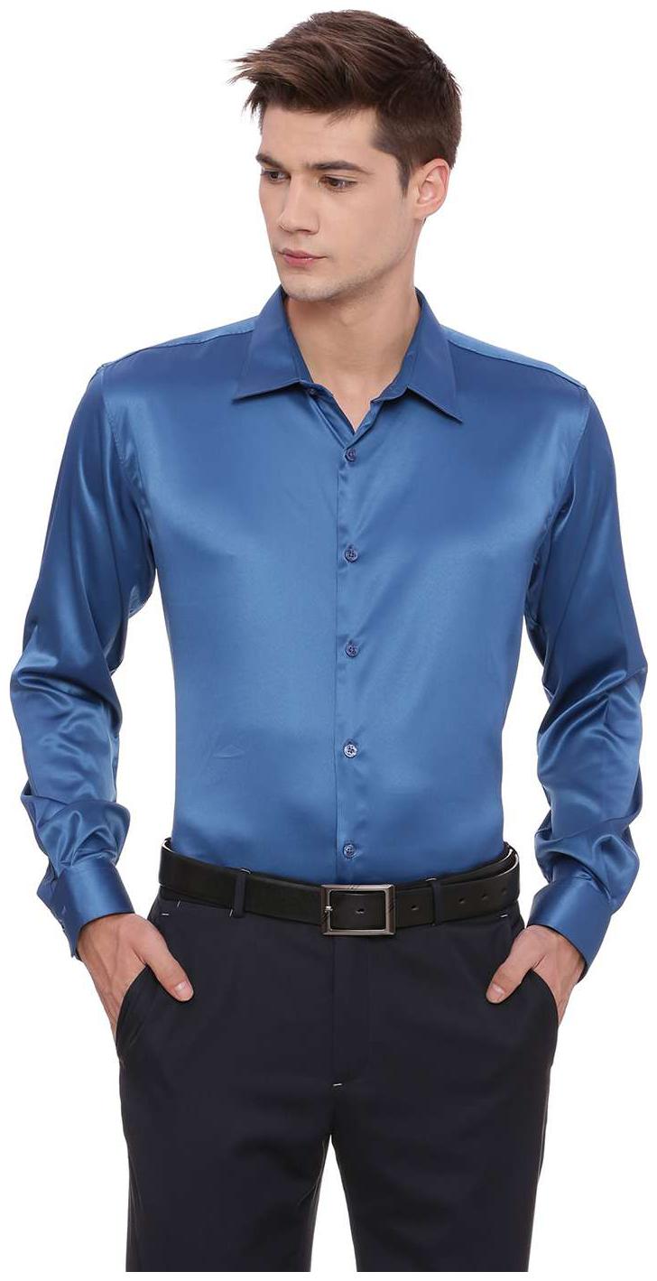 

BASICS Men Slim fit Formal Shirt - Turquoise