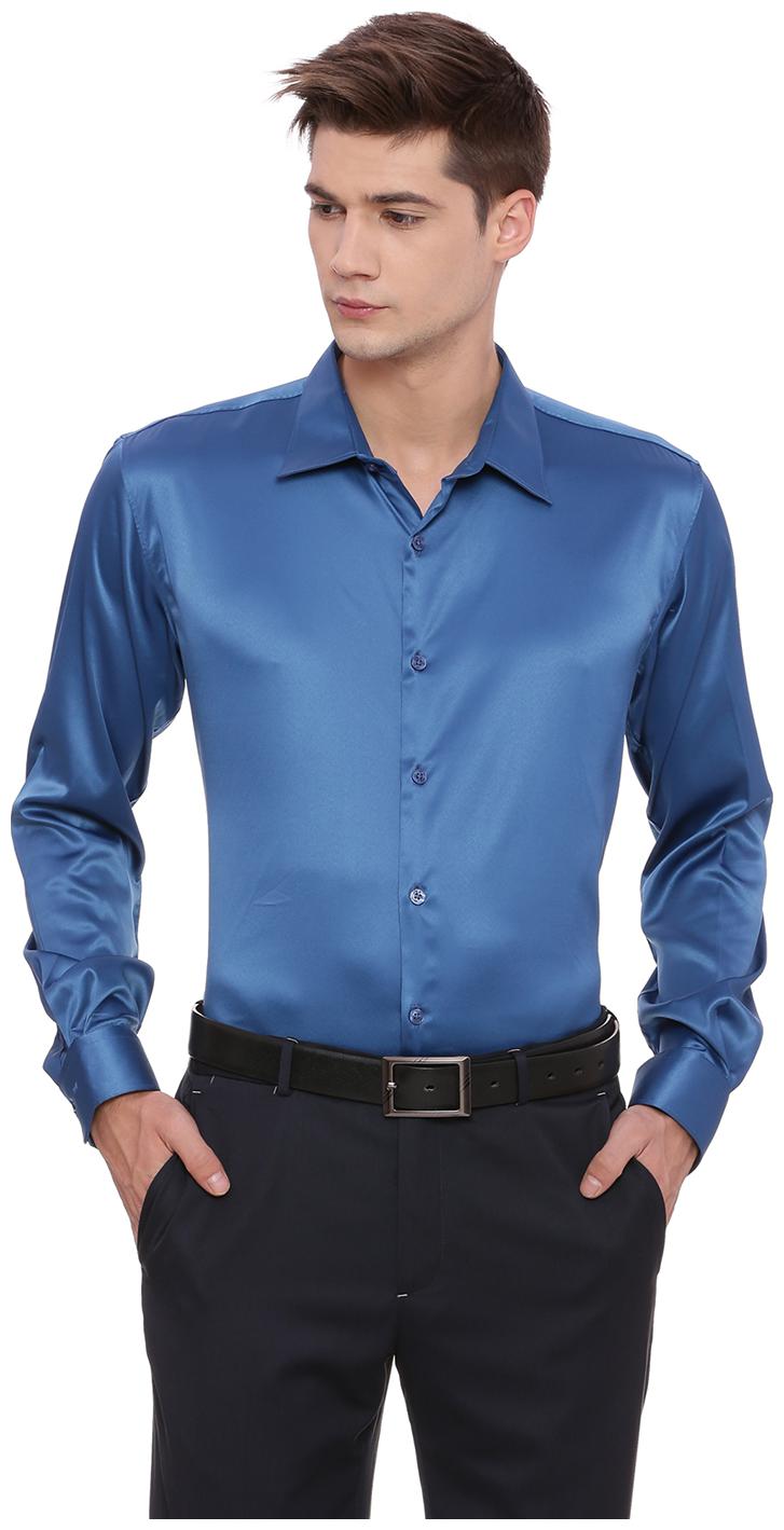 

BASICS Men Slim fit Formal Shirt - Turquoise