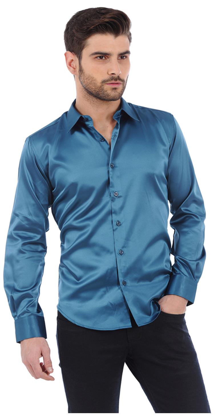 

BASICS Men Regular fit Formal Shirt - Turquoise