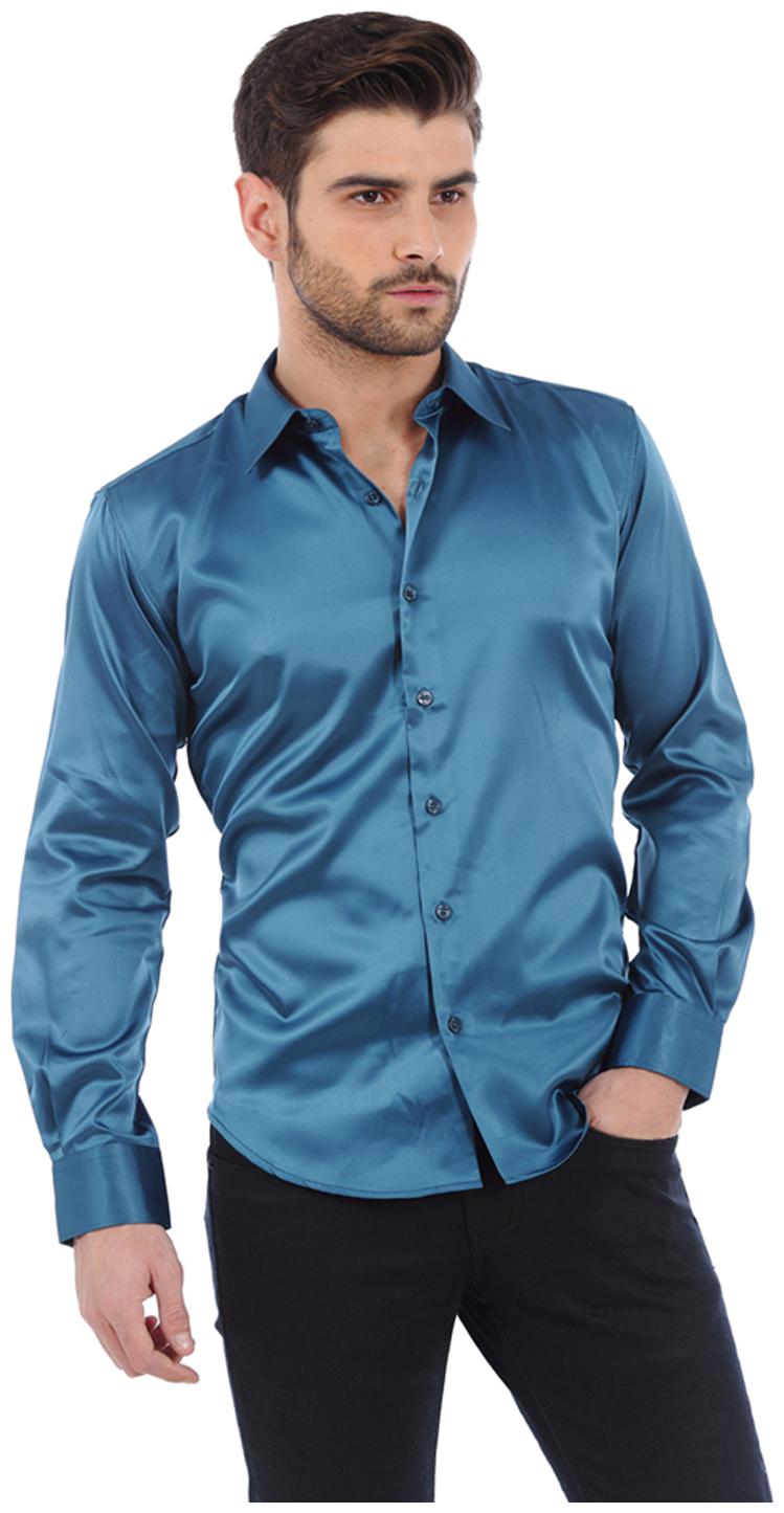 

BASICS Men Regular fit Formal Shirt - Turquoise