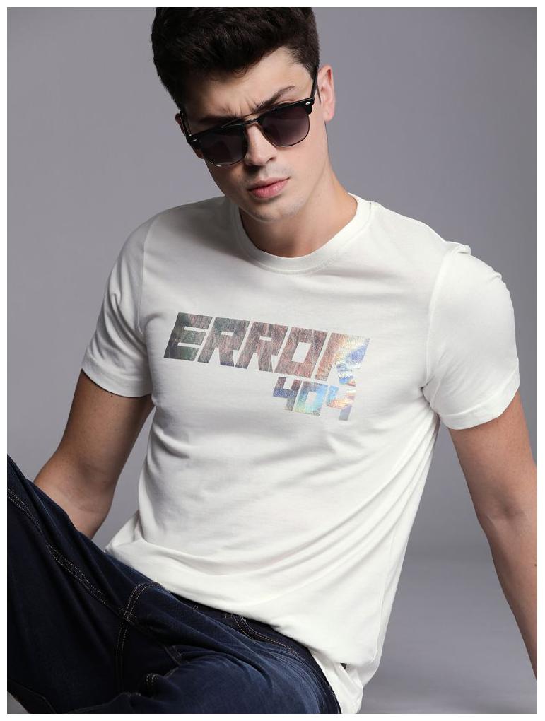 

BAZARVILLE Men White Regular fit Cotton Round neck T-Shirt - Pack Of 1