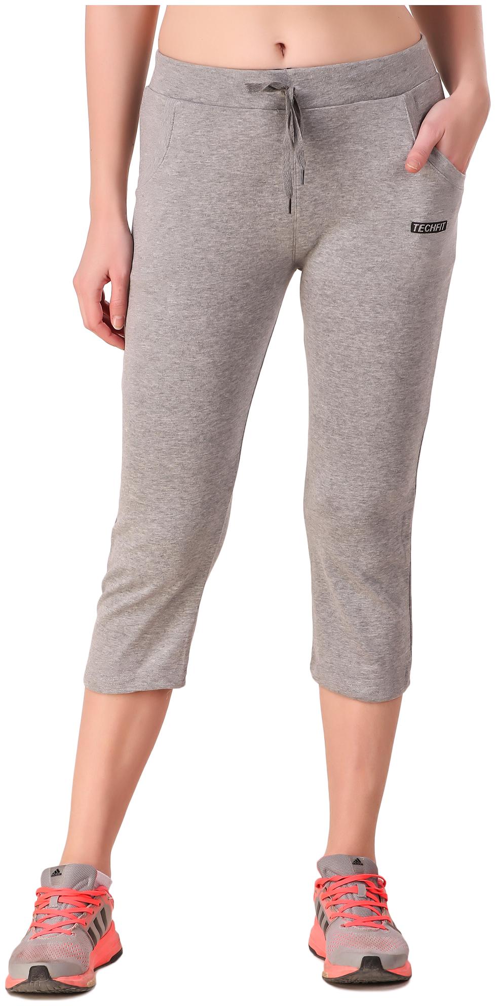 

Be You Women Solid Regular capri - Grey