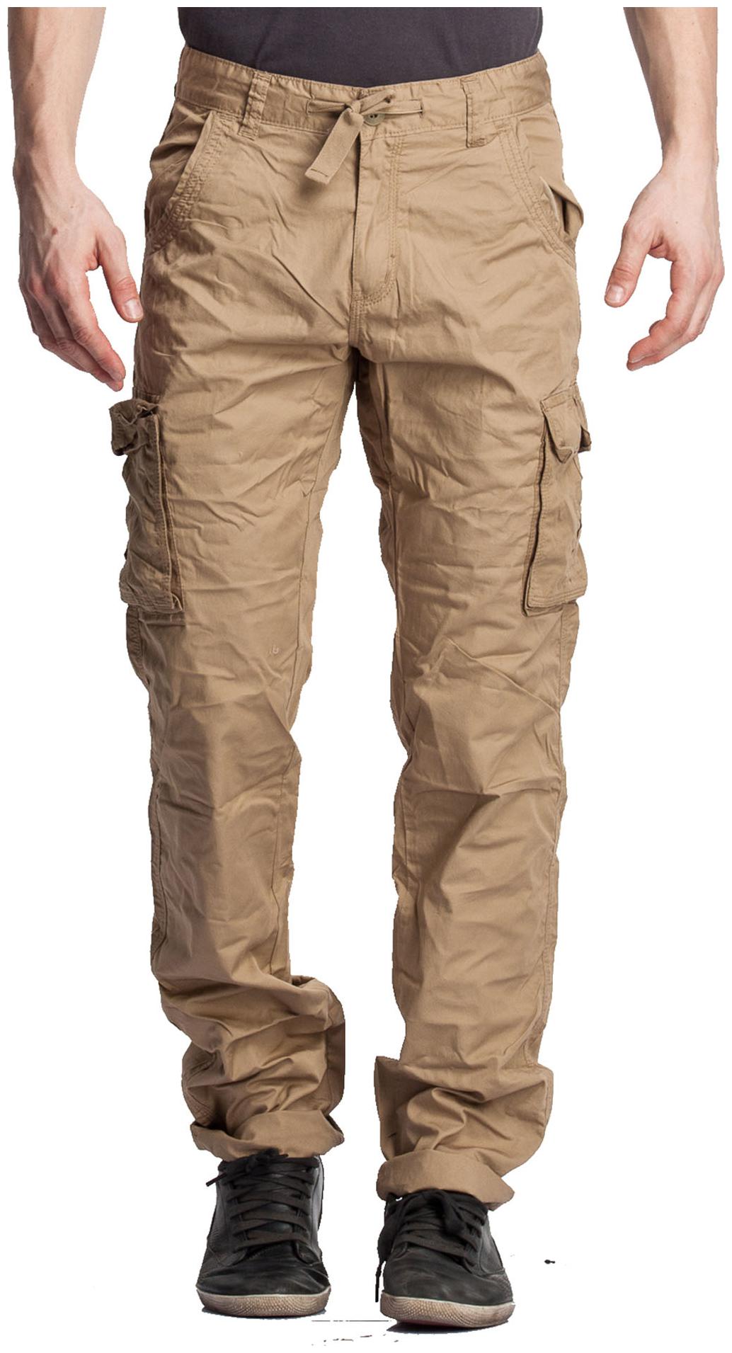 

Beevee Men Beige Solid Regular fit Cargos