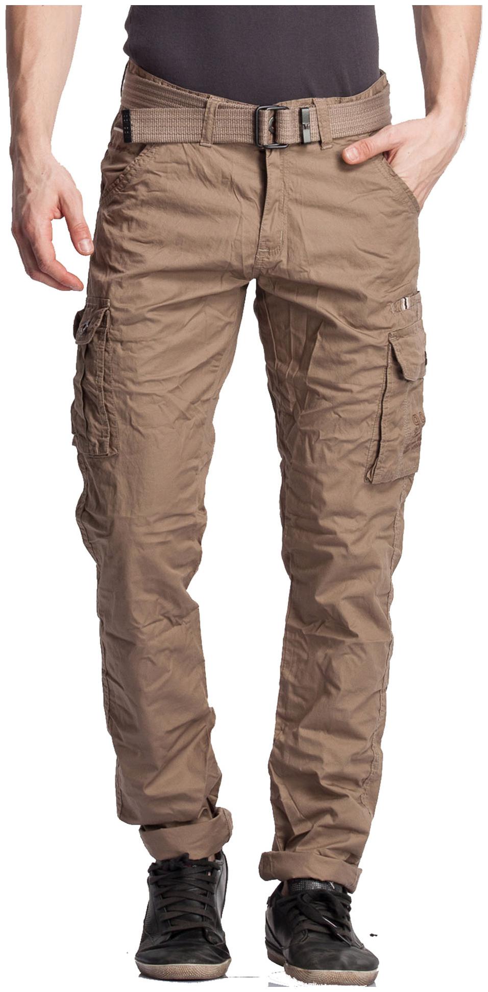 

Beevee Men Beige Solid Regular fit Cargos
