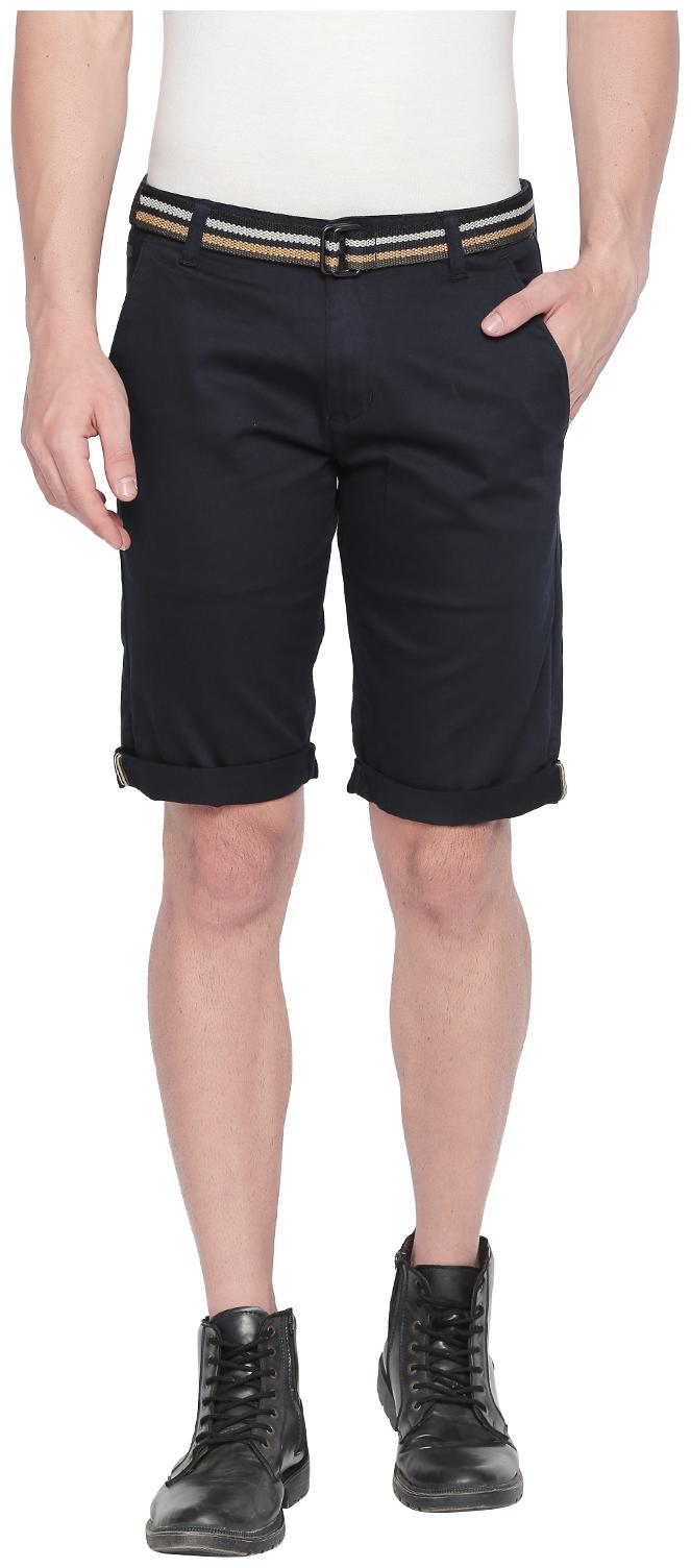 

Beevee Men Blue Regular Fit Regular Shorts