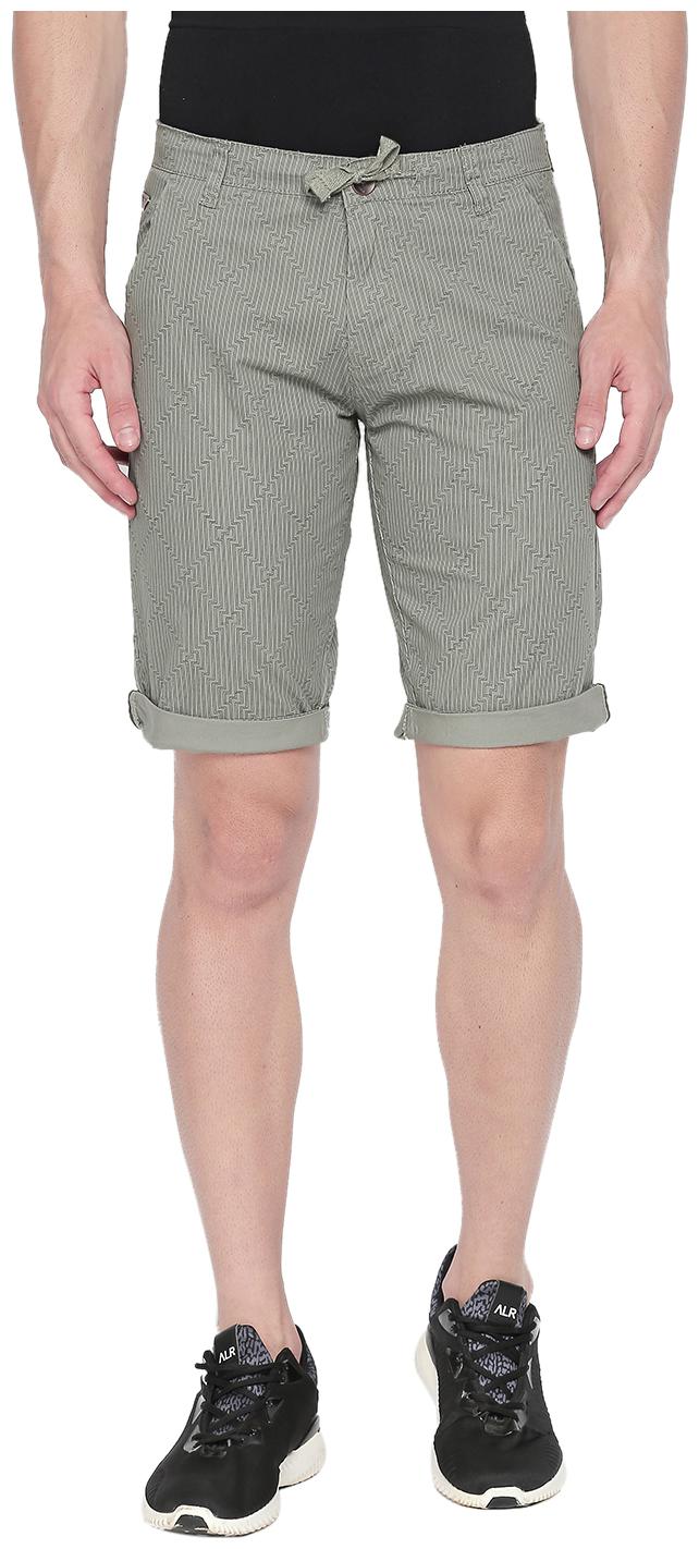 

Beevee Men Green Regular Fit Chinos Shorts