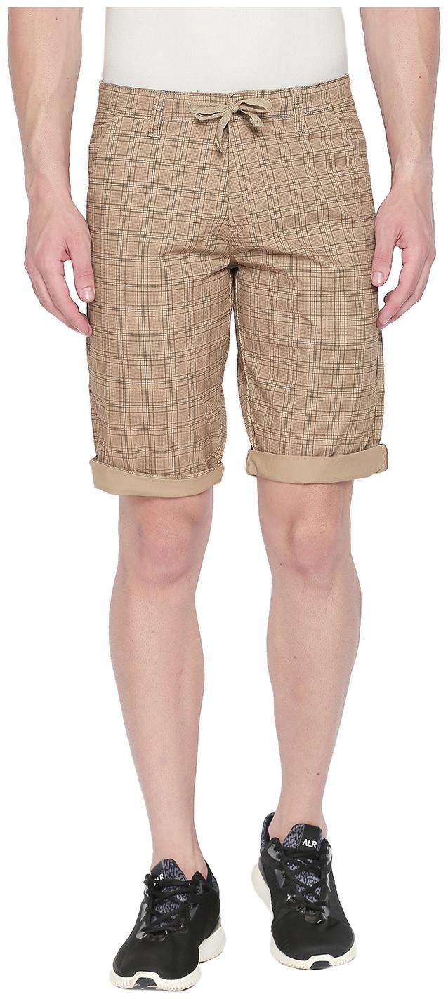 

Beevee Men Beige Regular Fit Chinos Shorts