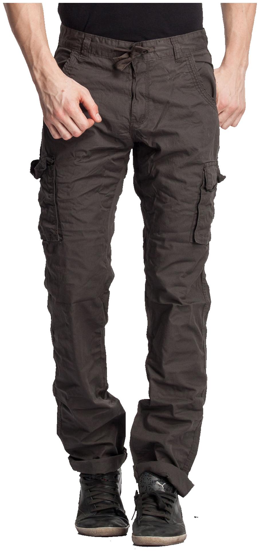 

Beevee Men Brown Solid Regular fit Cargos