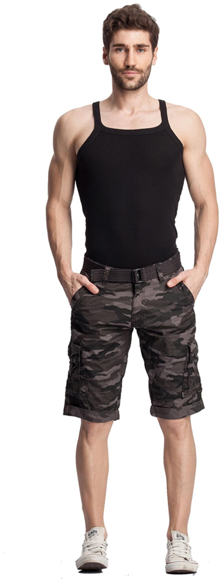 

Beevee Men Grey Regular Fit Regular Shorts