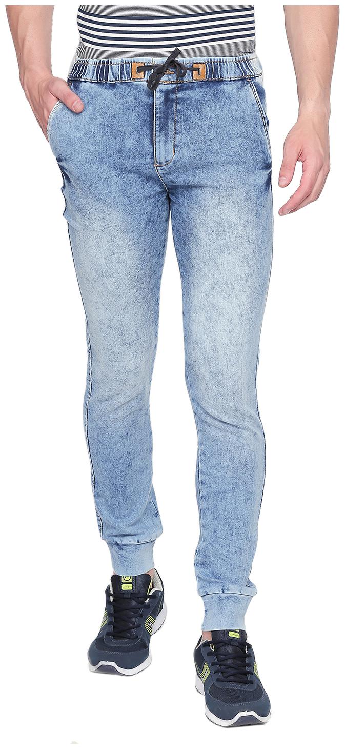 

Beevee Men Blended Joggers Blue Color