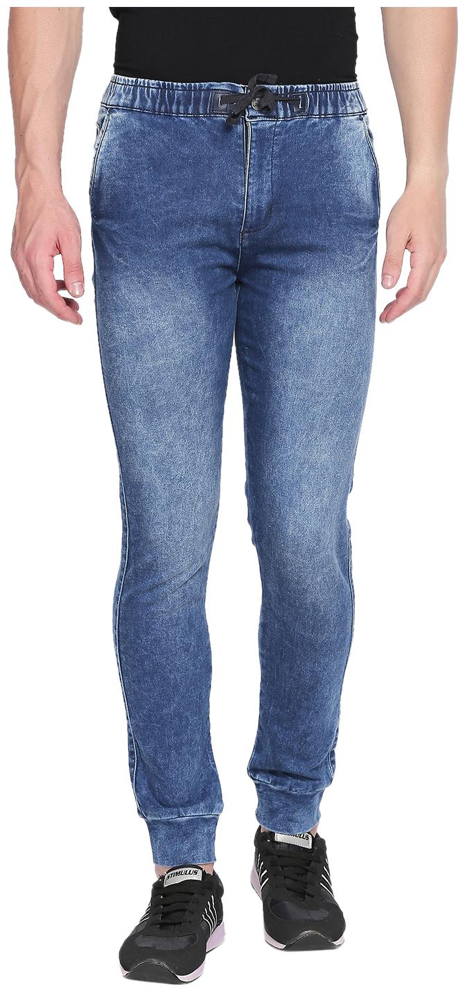 

Beevee Men Blended Joggers Blue color