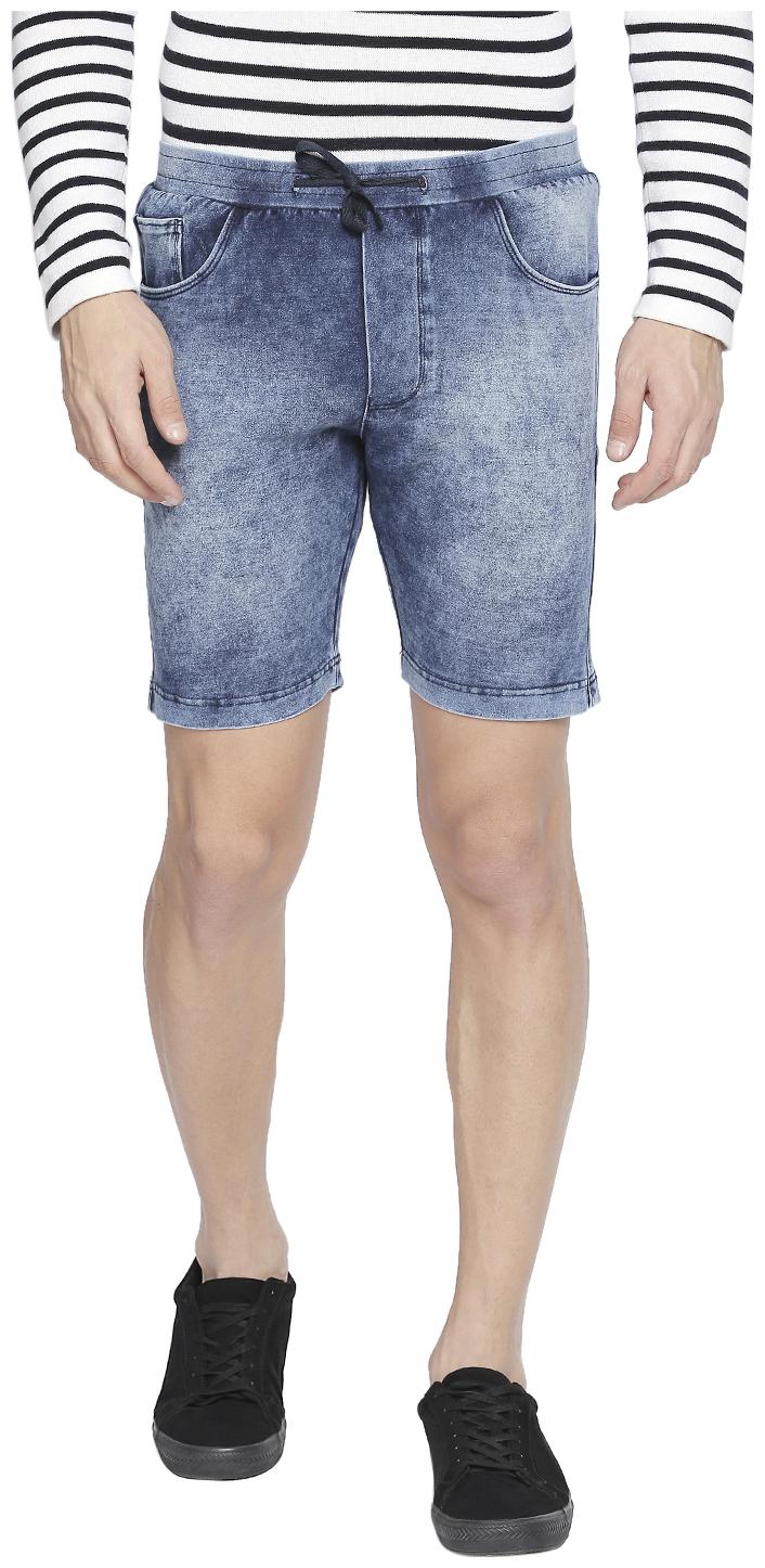 

Beevee Men Blue Regular Fit Regular Shorts