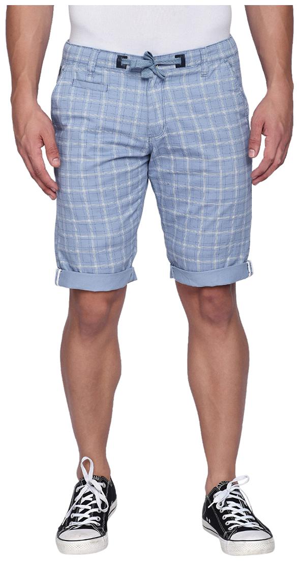 

Beevee Men Blue Regular Fit Regular Shorts