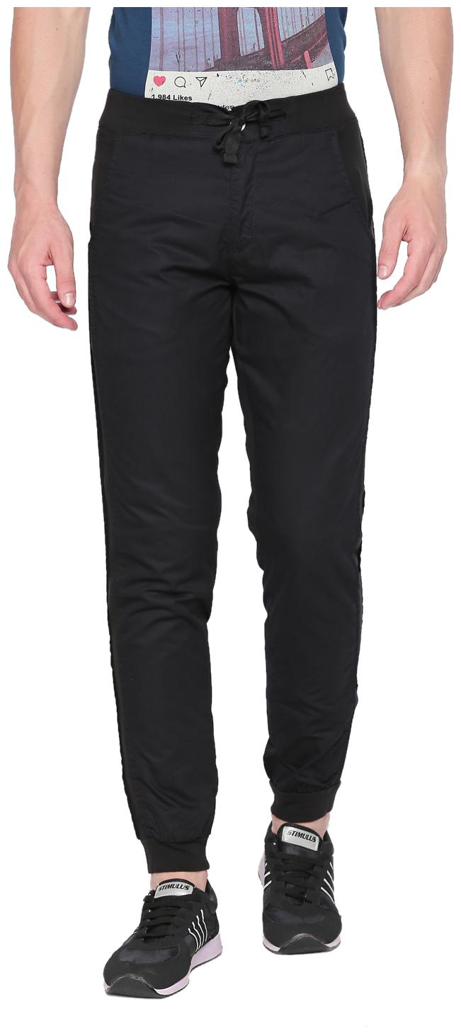 

Beevee Men Cotton Joggers Black color