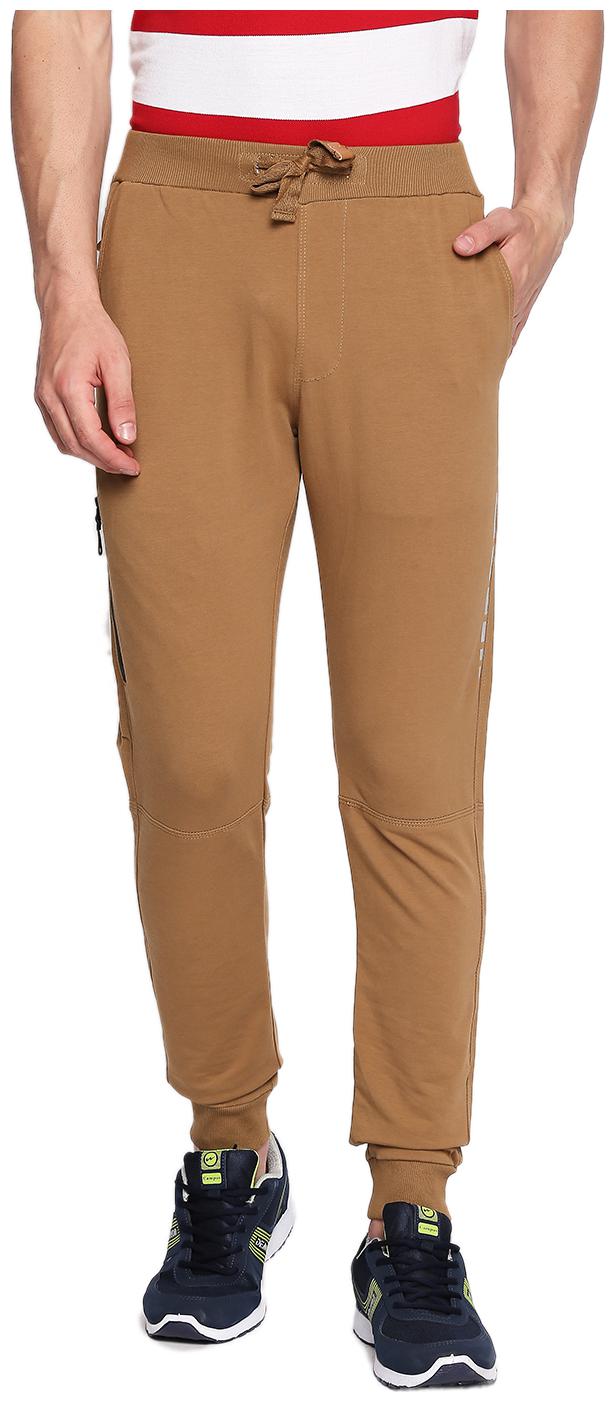 

Beevee Men Knitted Track Pants Beige