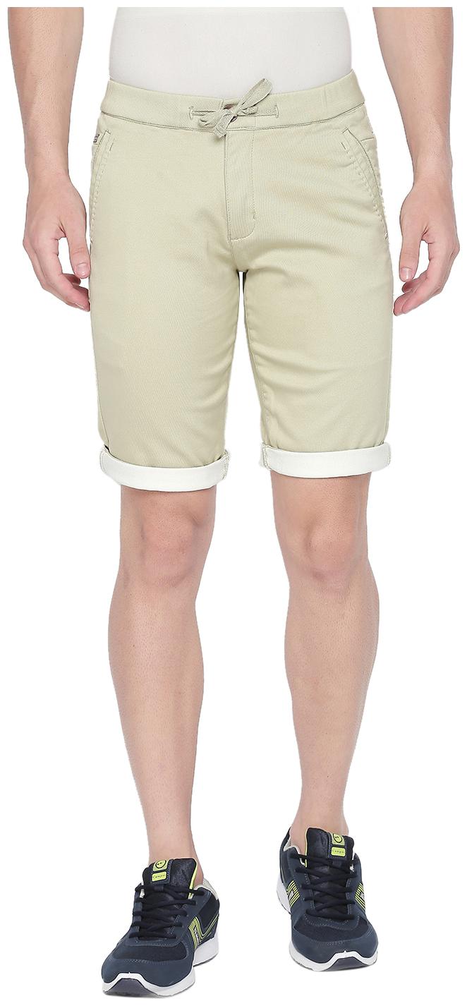 

Beevee Men Green Regular Fit Regular Shorts