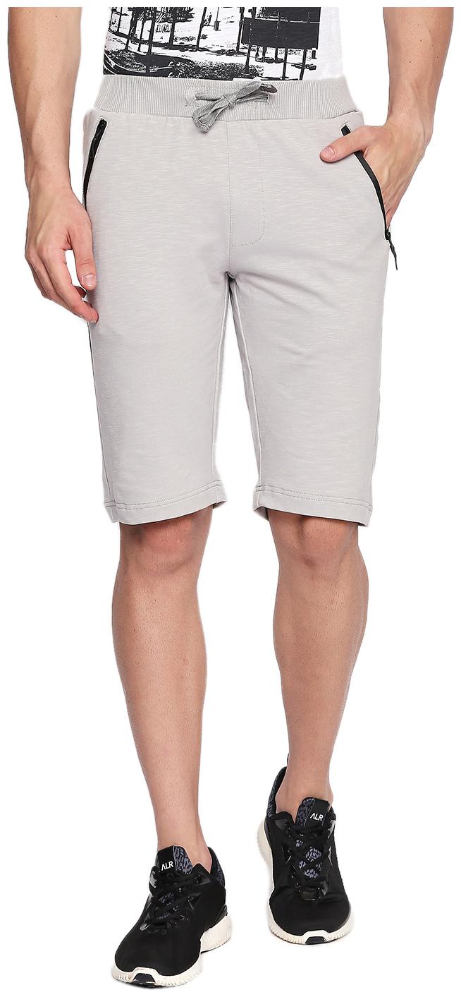 

Beevee Men Grey Regular Fit Regular Shorts