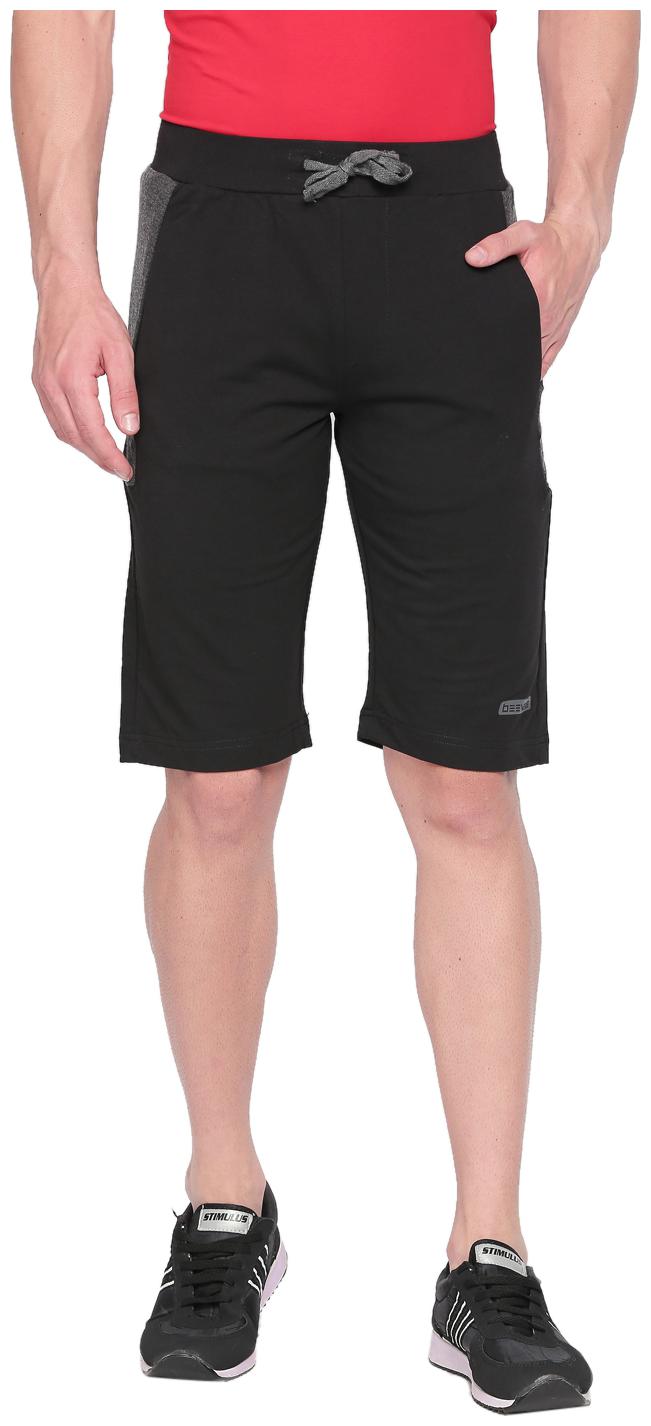 

Beevee Men Black Regular Fit Regular Shorts