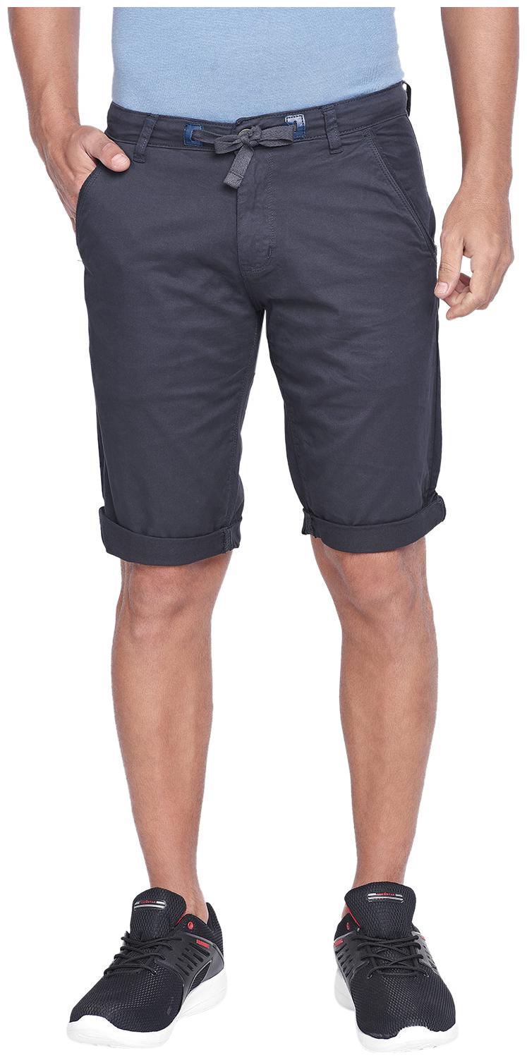 

Beevee Men Grey Regular Fit Regular Shorts