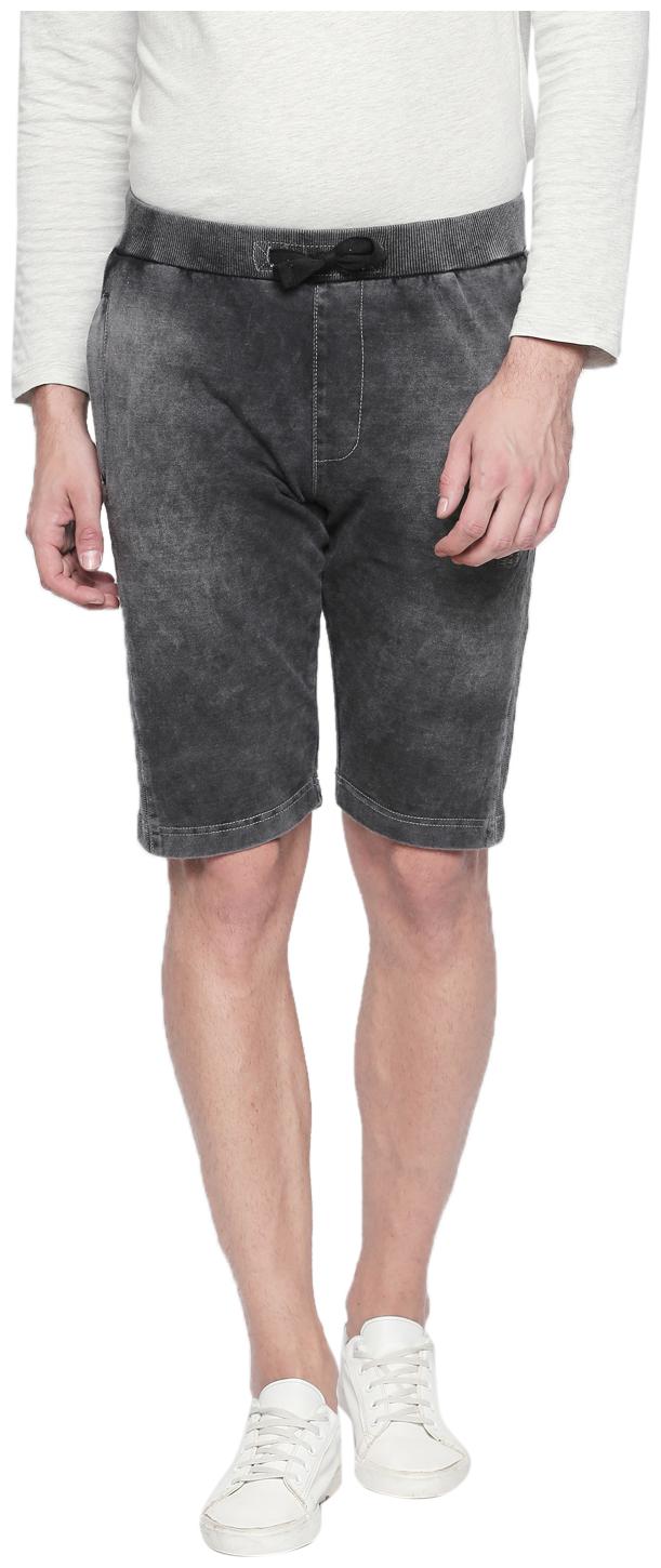 

Beevee Men Black Regular Fit Regular Shorts