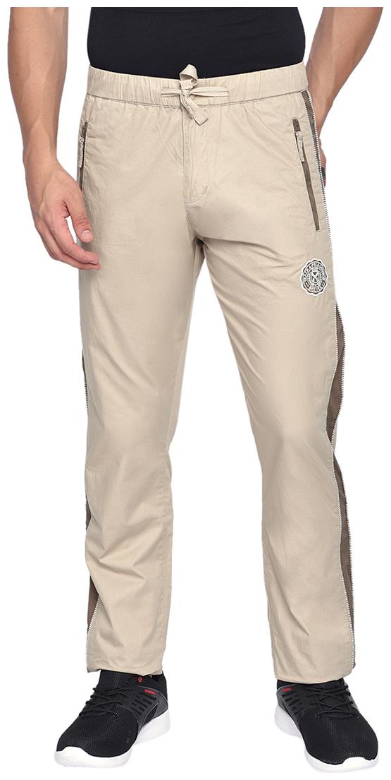 

Beevee Men Beige Solid Regular fit Track pants