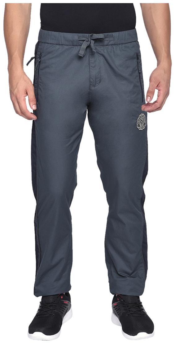 

Beevee Men Grey Solid Regular fit Track pants