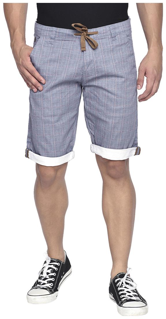

Beevee Men Navy Blue Regular Fit Regular Shorts
