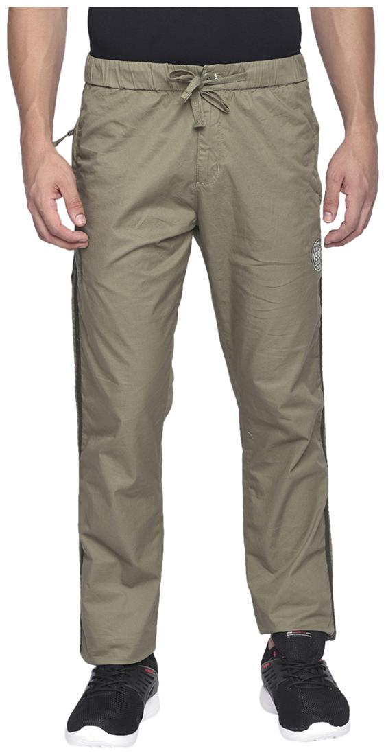 

Beevee Men Olive Solid Regular fit Track pants