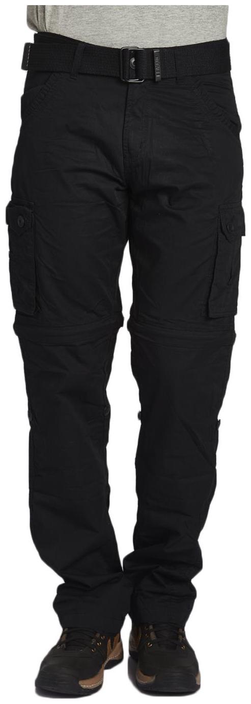 

Beevee Men Black Solid Regular fit Cargos