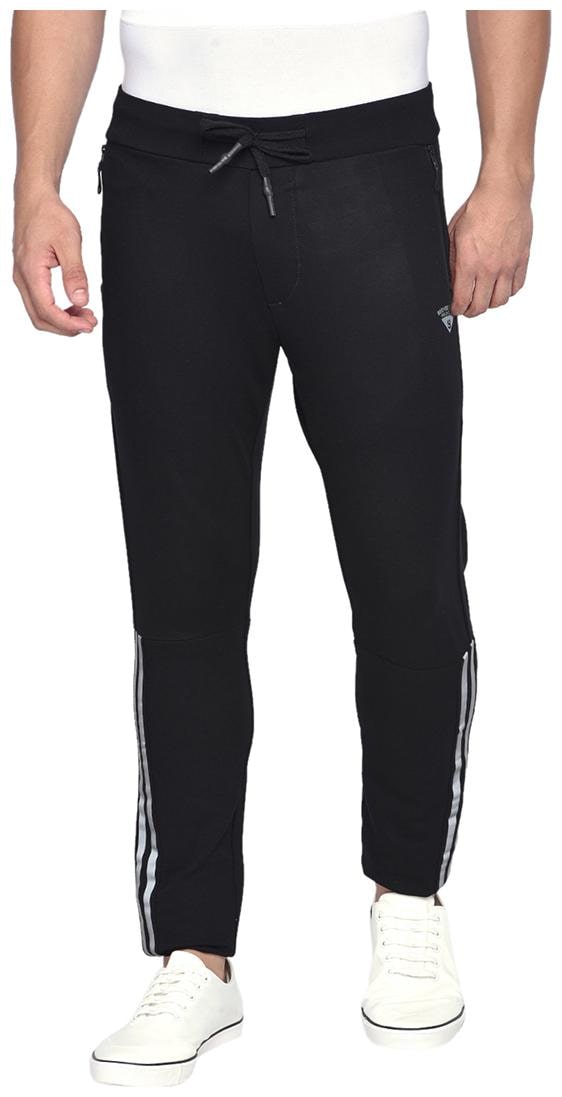 

Beevee Men Black Solid Regular fit Track pants