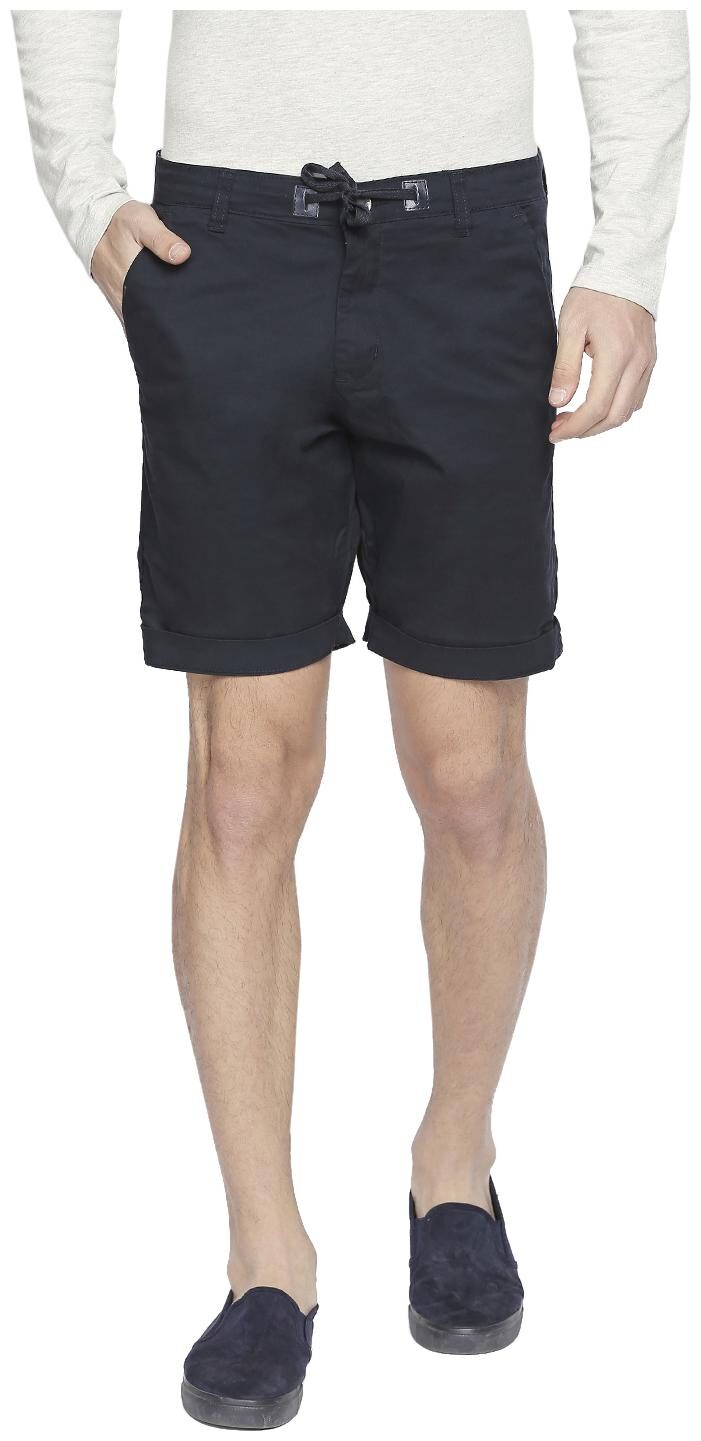 

Beevee Men Blue Regular Fit Regular Shorts
