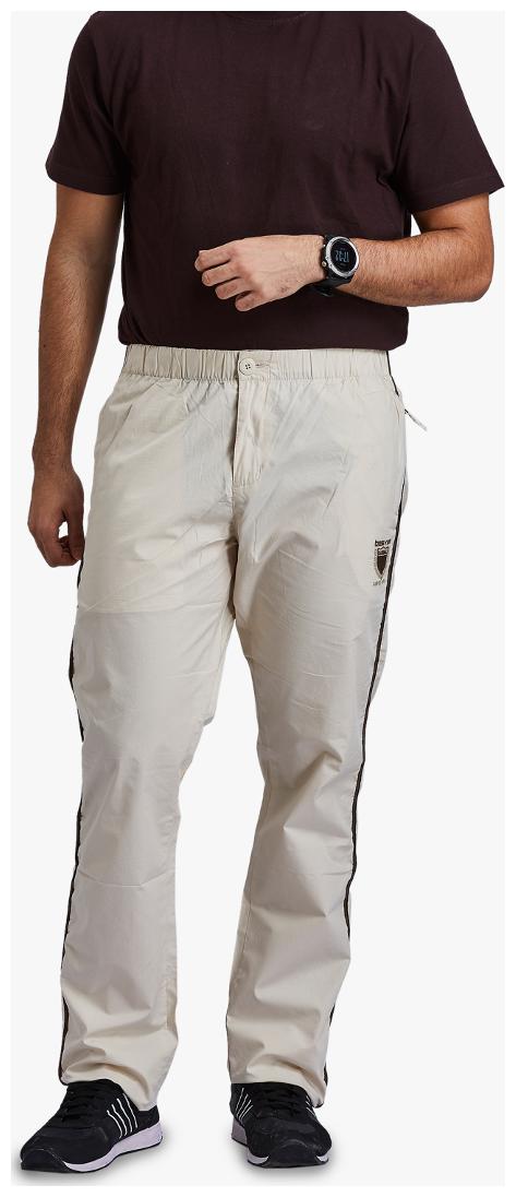 

Beevee Mens Beige Elasticated Pyjamas