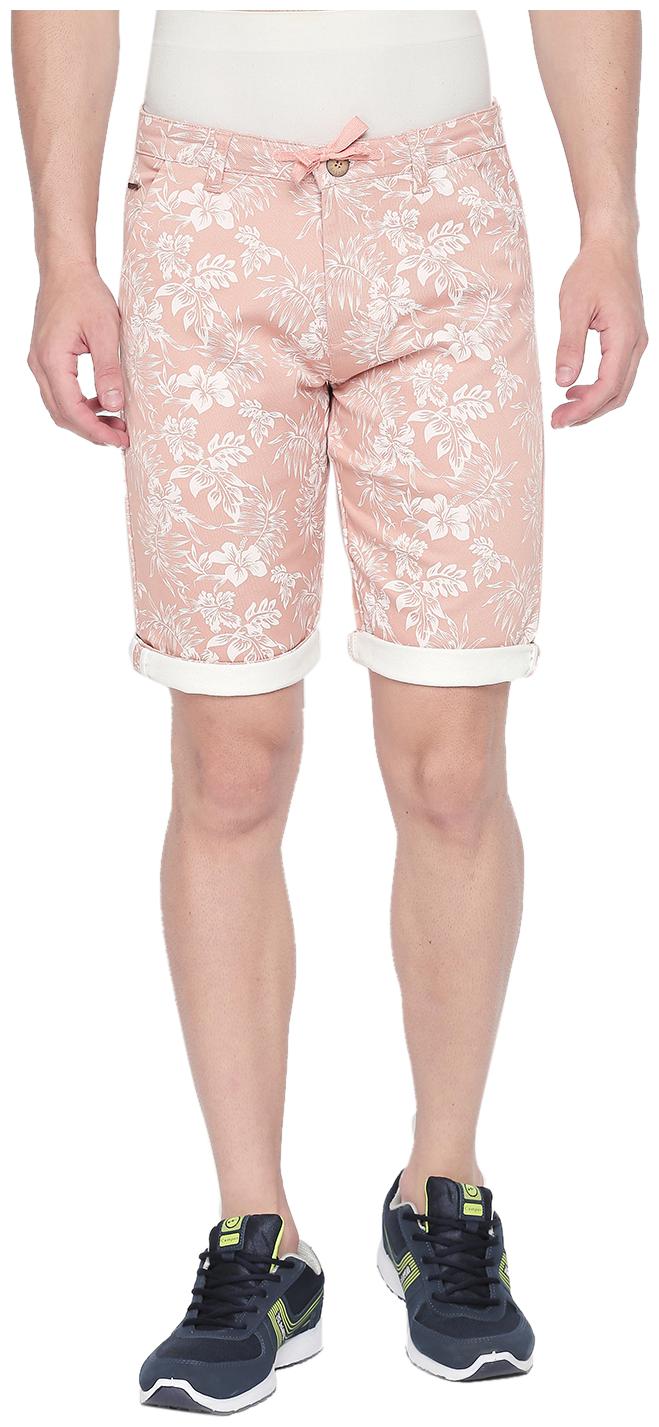 

Beevee Men Pink Regular Fit Regular Shorts