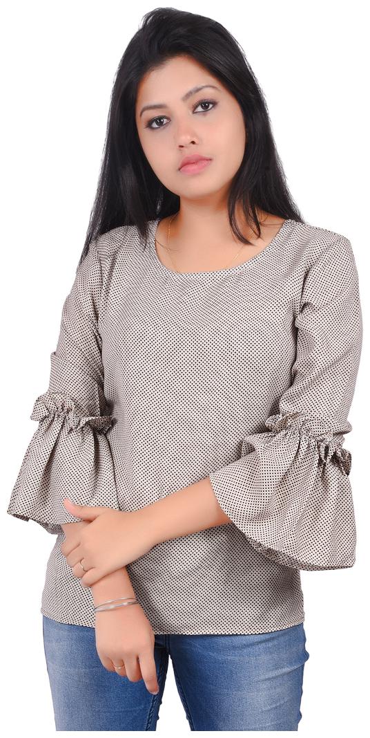

RIVI Women Polka dots Regular top - Grey
