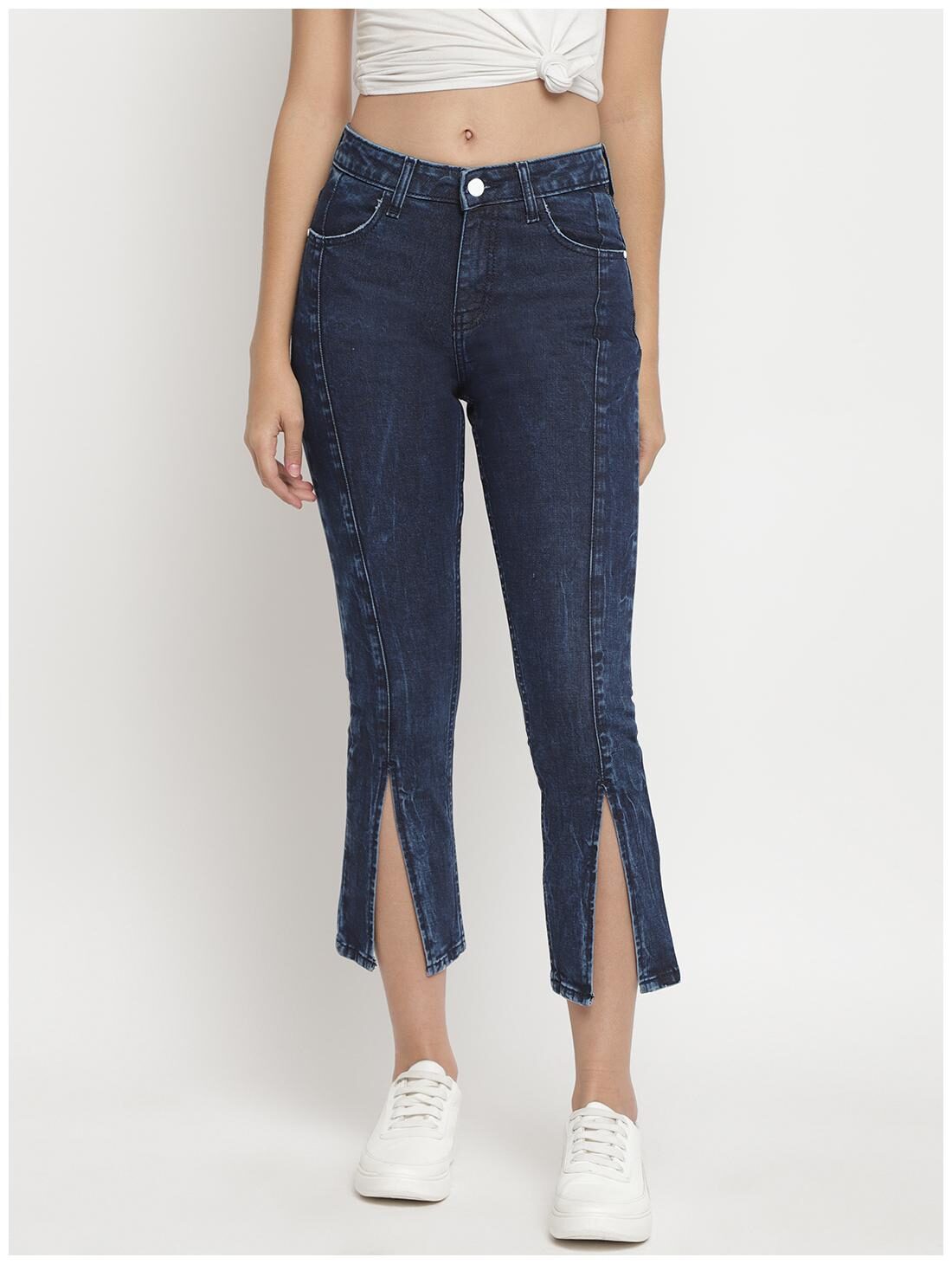 

BELLISKEY Women Blue Slim fit Jeans