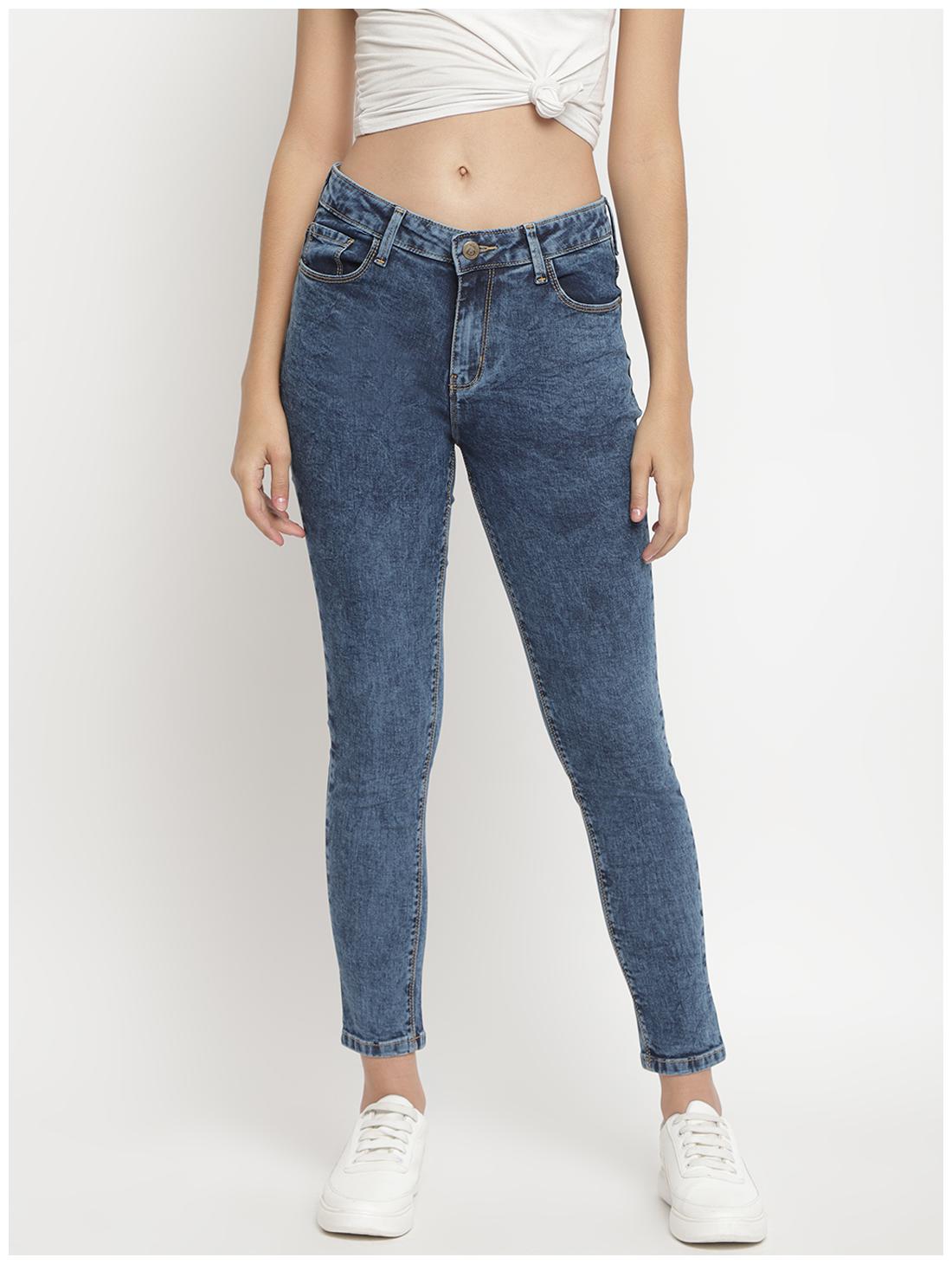 

BELLISKEY Women Blue Slim fit Jeans