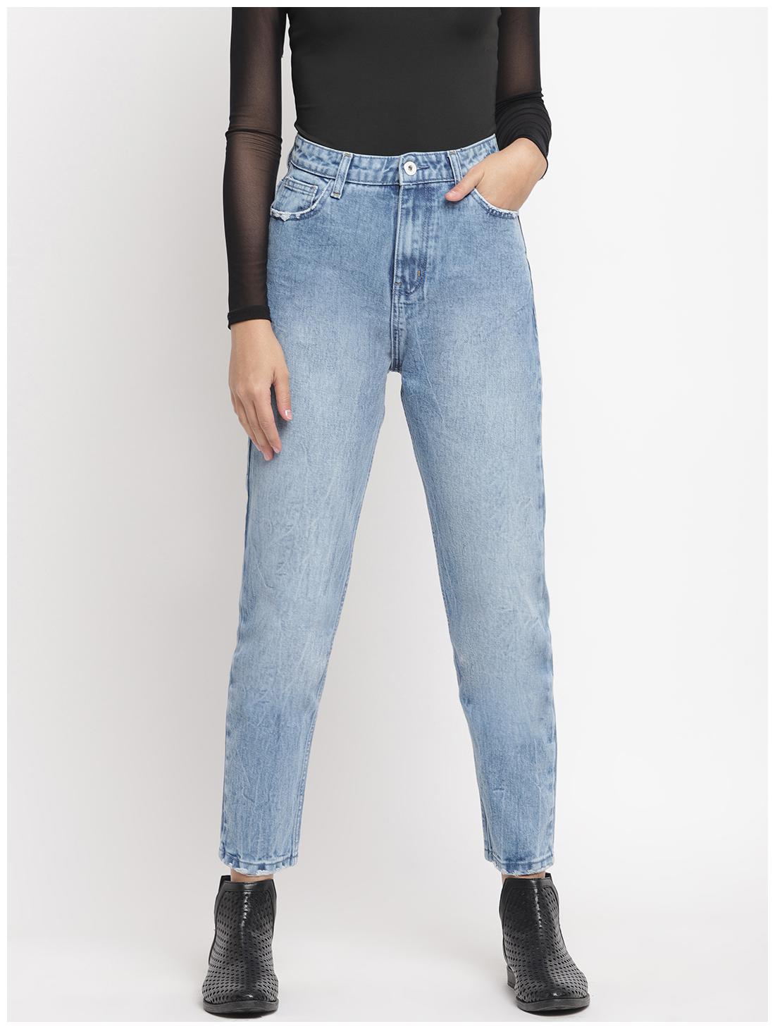 

BELLISKEY Women Blue Relaxed fit Jeans