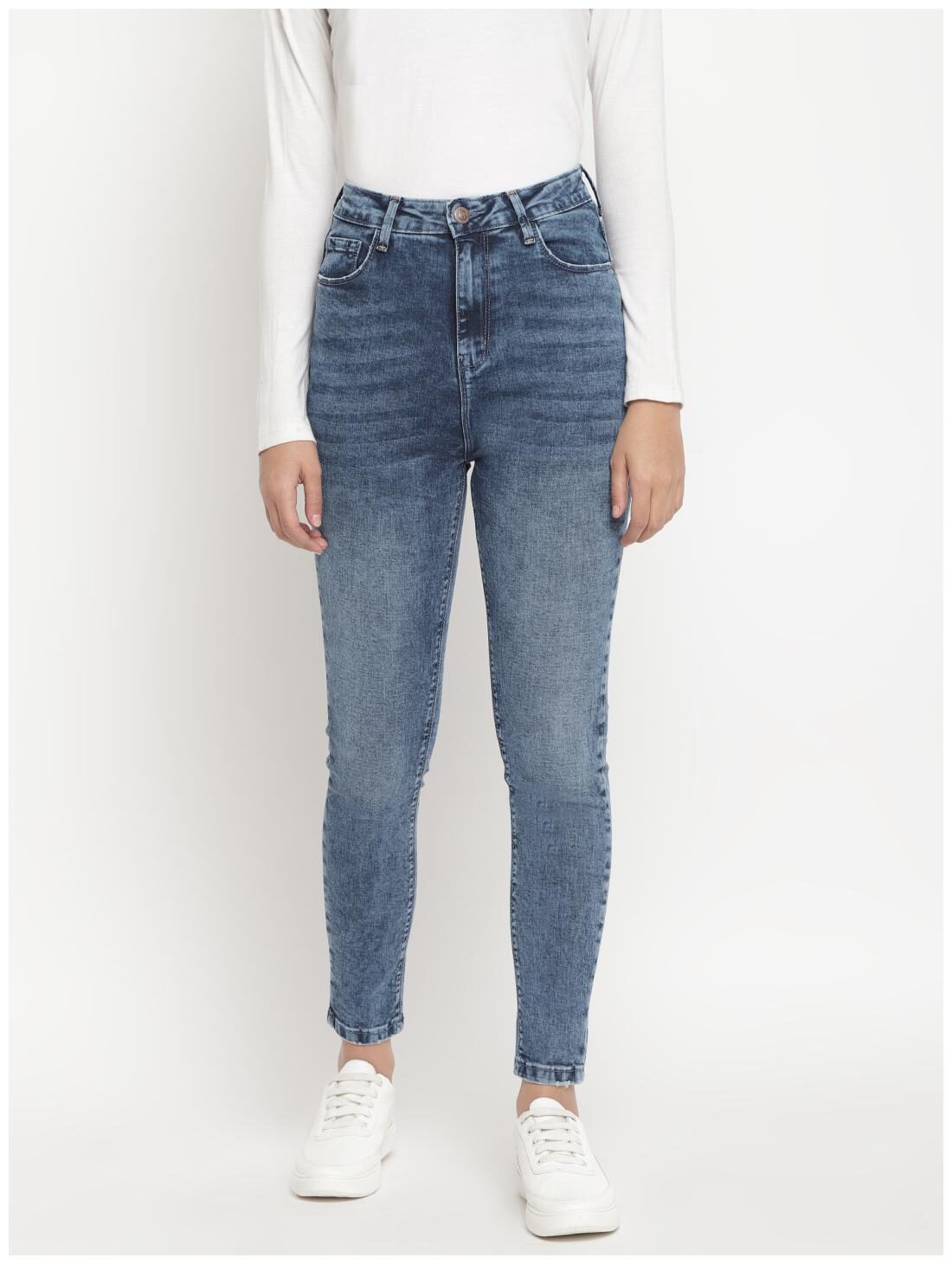 

BELLISKEY Women Blue Slim fit Jeans