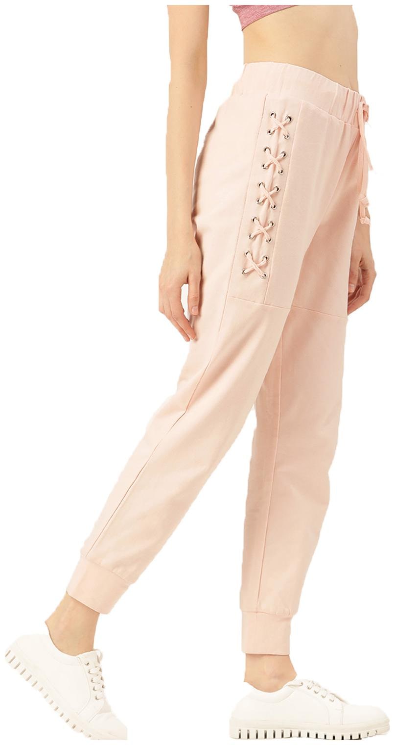 

Besiva Women Pink Regular fit Jogger