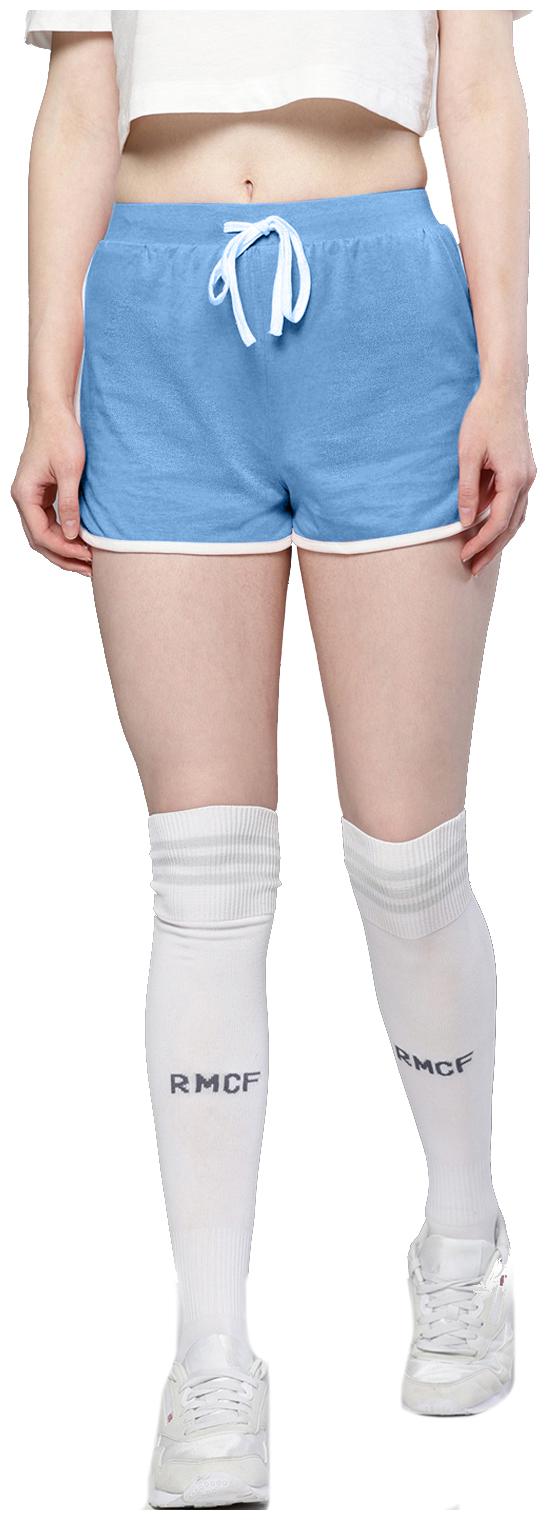 

Besiva Women Regular fit Cotton Solid Shorts - Blue