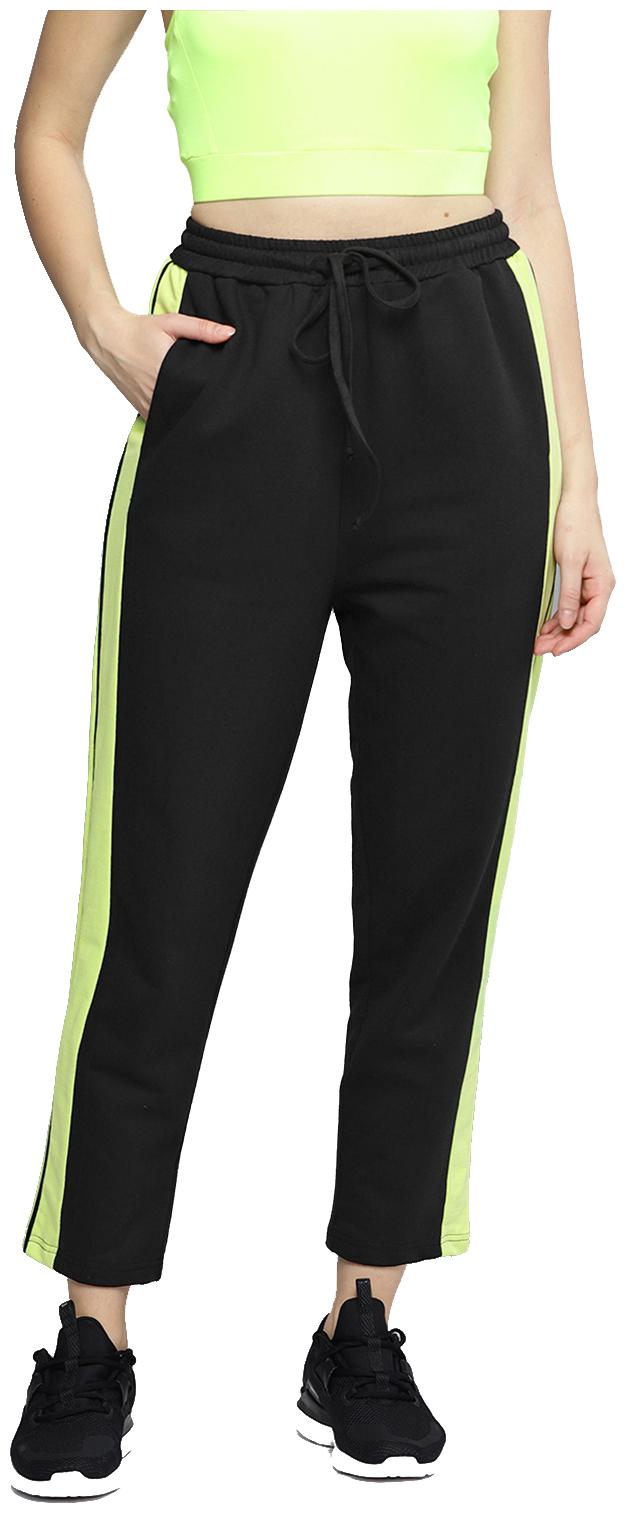 

Besiva Women Regular fit Cotton Solid Track pants - Black