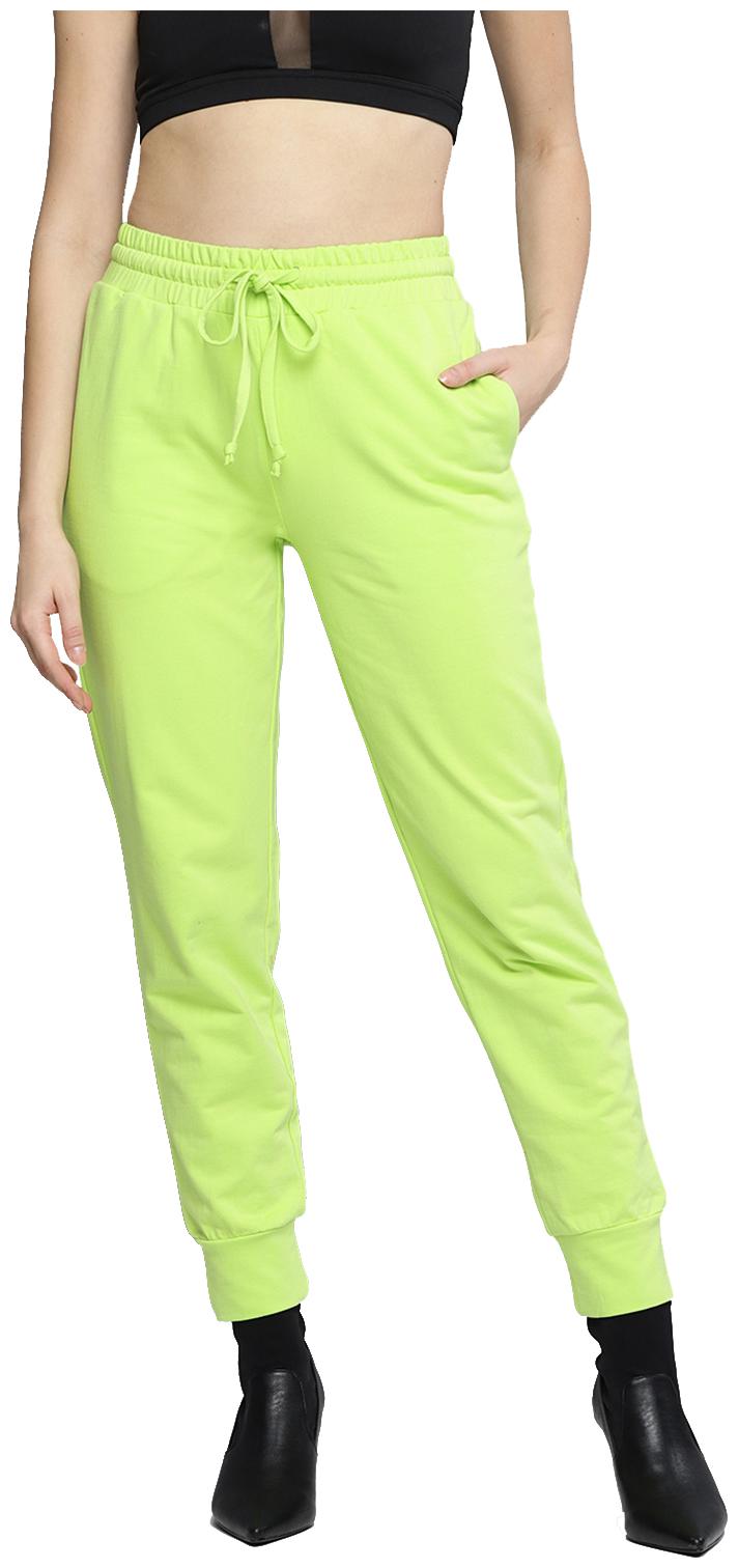 

Besiva Cotton Regular Fit Joggers Women Green