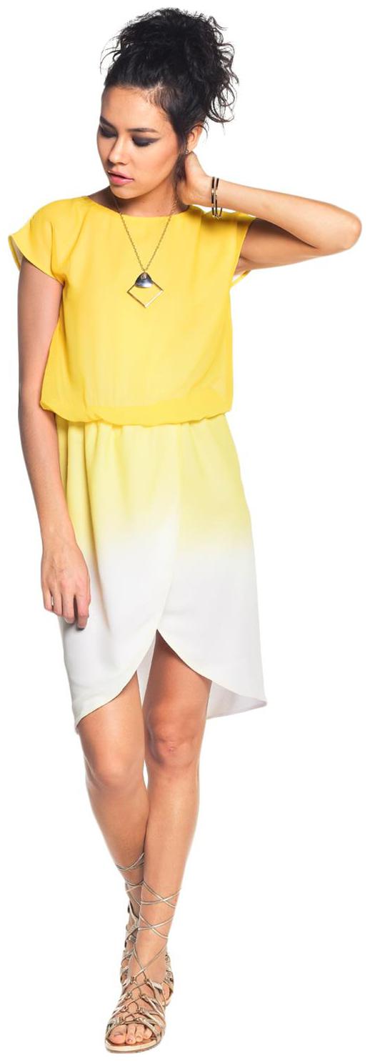 

Besiva Duo Tone Polyester Blend Dress