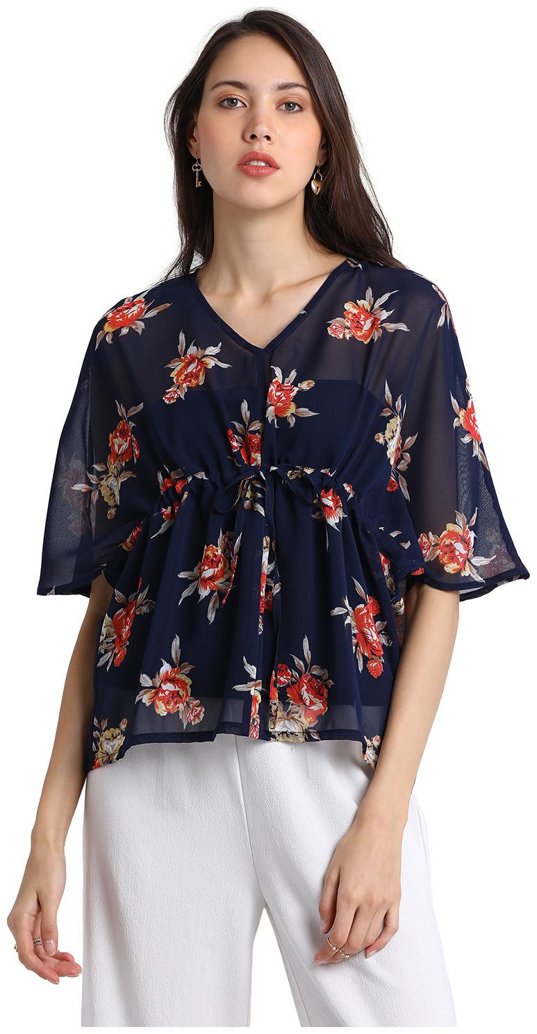 

BESIVA Women Floral Regular top - Multi
