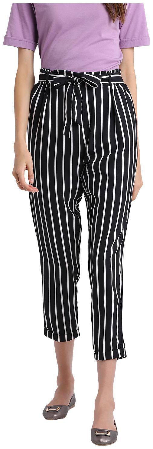 BESIVA Women Black Regular fit Regular pants