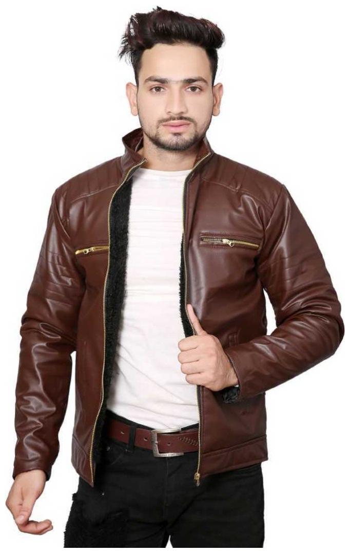 

Best Friends Forever High quality Leather look Jackets for Men s
